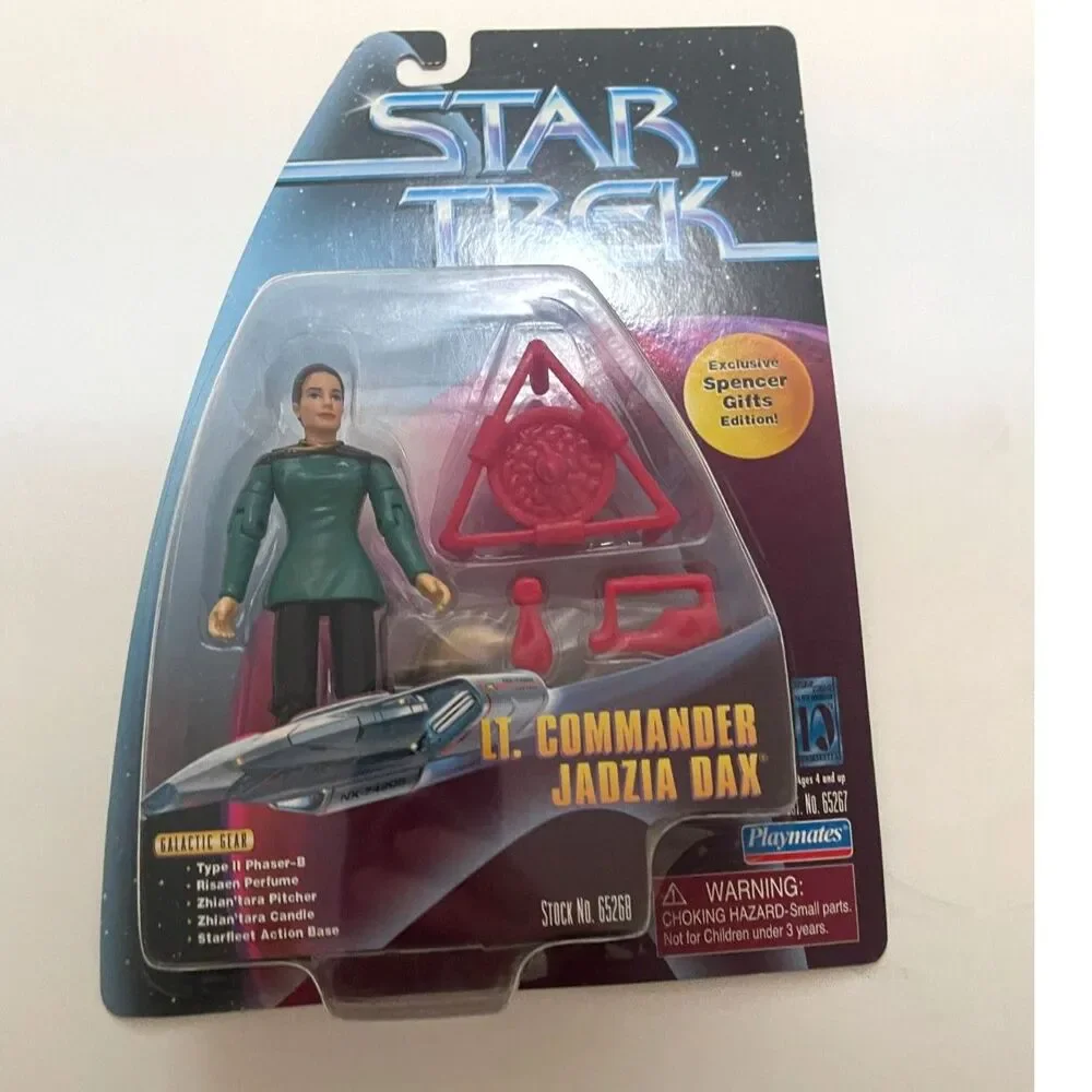 Lt. Commander Jadzia Dax Spencer Gifts Exclusive STAR TREK Playmates NEW MOC 90s